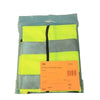 6 Pieces Safety Vest Yellow Reflective High Visibility Safety Vest Men & Women, Work, Cycling, Runner, Surveyor, Volunteer, Crossing Guard, Road