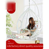 Hanging Basket Rattan Chair Lazy Person Hanging Chair Indoor Hammock Household Orchid Rocking Chair Pedal Double Person Double Rod White Thin Rattan