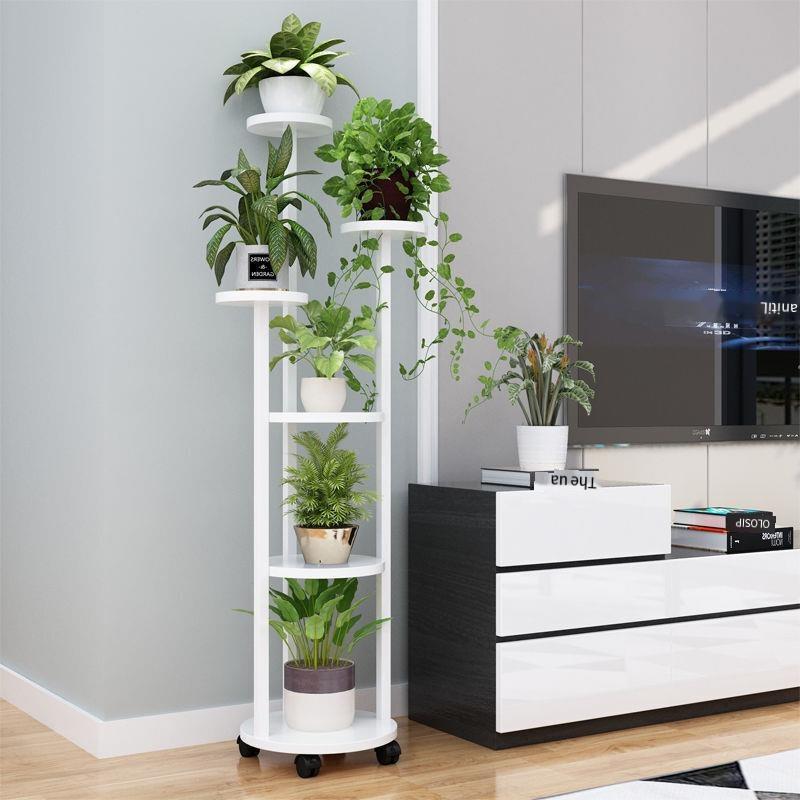 Flower Rack Indoor Multi-storey Mobile Flower Rack; ECVV AE – ECVV.AE
