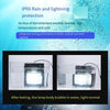 Solar Lamp One Driven Two Outdoor Courtyard Lamp Household Indoor Super Bright High-power Projection Lamp Waterproof Light Control Automatic Light