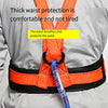 6 Pieces High Altitude Work Safety Belt Air Conditioning Safety Belt Anti Falling Safety Belt Wear Resistant Outdoor National Standard Double Back Single Rope 3m Single Hook