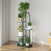 Home Nordic Modern Iron Flower Rack Indoor Multi-layer Green Plant Flower Pot Rack Living Room Rack Balcony Simple Floor Flower Table Three Layers Of Gold