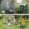 Solar Fountain Micro Fountain Solar Sprinkler Outdoor Courtyard Landscaping Fountain 1.5w Integrated Model