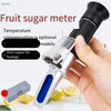 Sugar Meter Hand Held Refractometer Fruit Sweetness Tester LB32T Fruit Style (copper Core Material Quality Range 0.2 ~ 32%)