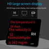 Formaldehyde Tester New house Indoor And Outdoor Industrial Temperature And Humidity Meter High Precision Laboratory Multi-function Electronic Digital Thermometer Air Quality Monitor LX955