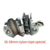 6 Pieces Aerial Work Anti Falling Retarder Rock Climbing Nylon Rope Self-locking Device Safety Rope Self-locking Device Anti Falling Device 8-10mm Steel Rope