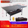 Outdoor Folding Table And Chair Equipment Portable Night Market Aluminum Alloy Car Outdoor Picnic Stall Folding Table 0 120-70-50 Aluminum Table