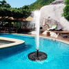 Solar Fountain Micro Floating Fountain Solar Water Pump Fish Pond Oxygenation Water Pump