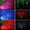 LED Solar Underwater Light Underwater Fish Pond Light Colorful Landscape Light Courtyard Light Colorful Light Waterproof Waterscape Light