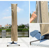 Outdoor Sunshade Umbrella Cover Windproof Waterproof And Sunscreen Protection Aisan Thickened Roman Umbrella Cover