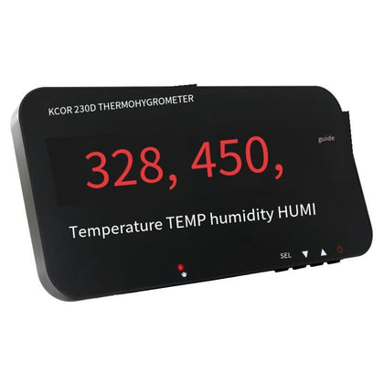 VC230D Wall Mounted Temperature And Humidity Meter High Precision Large Screen Electronic Display