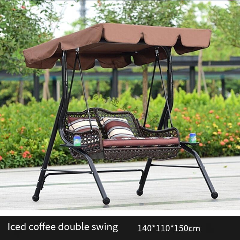 Outdoor Swing Hanging Chair Iron Rocking Chair; ECVV AE – ECVV.AE
