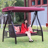 Outdoor Swing Chair Double Courtyard Swing Chair Outdoor Balcony Rattan Rocking Chair Rattan Chair Hammock