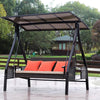 Outdoor Swing Chair Double Courtyard Swing Chair Outdoor Balcony Rattan Rocking Chair Rattan Chair Hammock