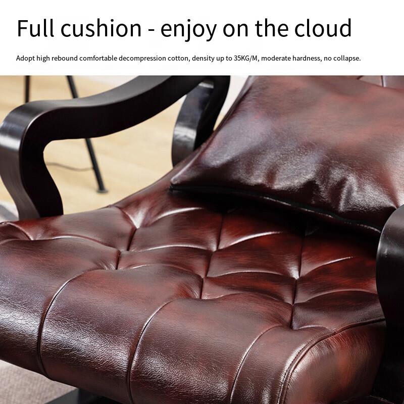 Nordic Solid Wood Rocking Chair Lazy Leisure Rocking Chair; ECVV AE ...