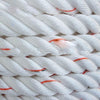 15 Pcs Aerial Work Safety Rope Three Strand Safety Rope Marine Rope Three Strand Rubber Rope Nylon Rope Nylon 10mm * 1m