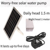 Solar Fountain Water Pump Solar Water Pump Rockery Fountain Filtration Circulating Fish Tank Submersible Pump Wave Making Soilless Cultivation