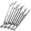 Dual Purpose Box Spanner Open End Spanner Antiskid Double End Solid Spanner Set 11 Mirror