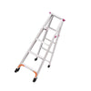 2.5m Widened And Thickened Full Antiskid Engineering Ladder Multi Function Folding Ladder Aluminum Ladder 2mm Thickness