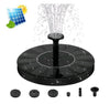 Solar Fountain With Color Lights Solar Outdoor Courtyard Rockery Running Water Fish Tank Fish Pond Landscape Solar Water Pump Fish Pond Fountain 3w