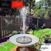 Solar Fountain Solar Fountain Floating Micro Fountain With Battery Outdoor Garden Garden Rockery Landscaping Water Pump 1w