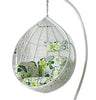 Hanging Basket Rattan Chair Rocking Chair Bird's Nest Chair Household Balcony Indoor Hammock Single Or Double Adult White