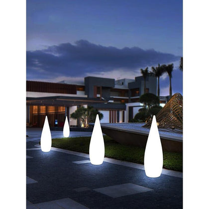 Solar Lamp Outdoor Courtyard Lamp Waterproof Household Outdoor Balcony Garden Villa Creative Luminous Water Drop Floor Lamp
