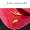 Outdoor Sunshade Courtyard Umbrella Beach Advertisement Security Guard Box Umbrella Furniture 4-strand Spanner Umbrella 2.2 * 2.2 M Wine Red