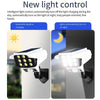 Solar Imitation Monitoring Camera Lamp Remote Control Household Anti-theft Warning Thief Scare Lamp Outdoor Rain And Lightning Protection Lamp