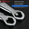 Multi Function Quick Universal Wrench 23 In 1 Box Wrench Solid Wrench 4-19mm Socket Wrench 4-19mm