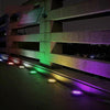 Solar Embedded Underground Lamp Underwater Lamp Outdoor Courtyard Grass Lamp Garden Colorful Underwater Lamp LED Lamp White Light