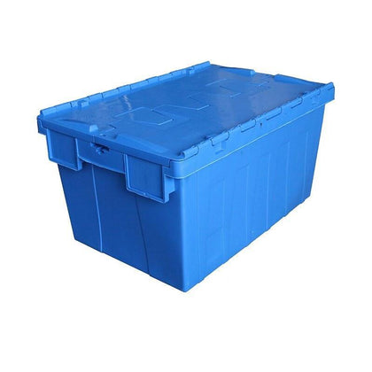 6 Pieces Plastic Turnover Box 440 * 300 * 120 mm (Thickened With Cover)