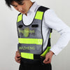 6 Pieces Traffic, Road Administration, Highway, High-speed Duty Lighting, Hot Embossing, Fluorescent Reflective Vest, Reflective Clothes