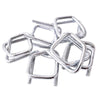 6 Pieces Fiber Belt With 50 Pieces Of Recycled Buckle 16mm Wide Polyester Flexible Buckle Metal Wire Clip A1214
