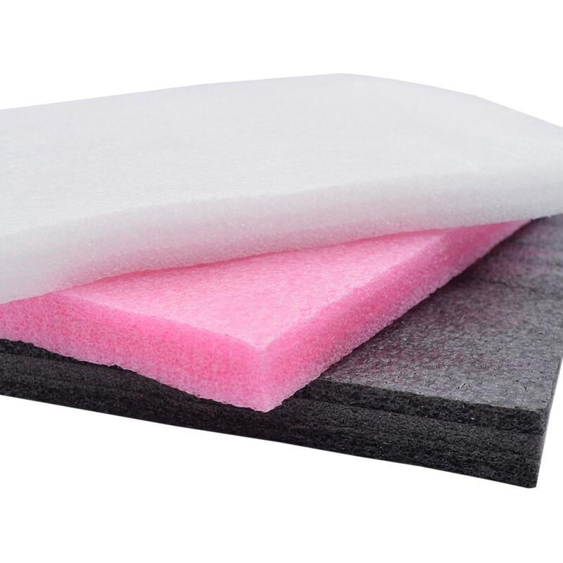 High Density Pearl Cotton Sheet Width 1 Meters X Long 1 Meters Thick 20mm Foam Board EPE Pearl Cotton Board Hard Express Packing Foam Pad A1344