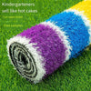 Simulation Lawn Carpet Rainbow Runway Playground Special Turf Outdoor Green Decorative Mat 1.2cm Thickening