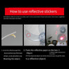 6 Pieces Laser Tachometer Digital Non Contact Reflective Paper Sticker Label 10 Pieces