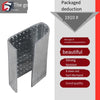 10 Bags 150 Pieces/Bag Plastic Steel Packaging Buckle Clip Pet Sheet Metal