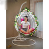 Hanging Chair Swing & Rocking Blue Chair Indoor Hanging Basket Rattan Chair Leisure Rocking Chair Single Coffee Color [super Large]