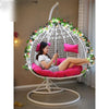 Hanging Chair Swing & Rocking Blue Chair Indoor Hanging Basket Rattan Chair Leisure Rocking Chair Single Coffee Color [super Large]