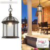 Solar Cell Outdoor Waterproof Chinese Villa Courtyard Lamp Garden Outdoor Balcony Sunshine Room Pavilion Decoration Household Induction LED Lamp