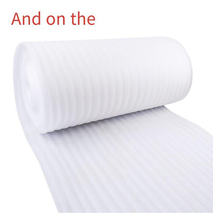 EPE Pearl Cotton Packaging Film Foam Board Thickening Shockproof Coil Packing Material Filling Cushion Flooring Furniture Moistureproof Membrane A131