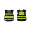 6 Pieces Reflective Clothing Night Work Reflective Clothing Road Duty Reflective Vest Wine Inspection Security Duty Reflective Vest