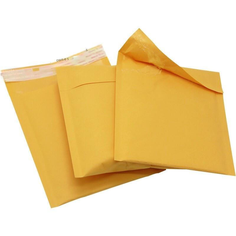 360 Only Kraft Paper Self Sealing Bag, Composite Bubble Envelope, Foam Shockproof Yellow Express Bag 15x30+4cm