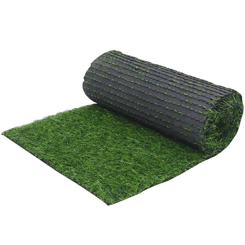 6 Pieces 3.0cm Autumn Grass Artificial Simulation Lawn Scene Turf Fence Green Carpet Lawn 100 Square Metres 15 Pin Mesh Encryption