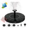 Solar Lotus Leaf Fountain Floating Pool Outdoor Pond Water Pump Small Garden Fountain 5 Kinds Of Nozzles Oxygenation Running Water Landscape 3w