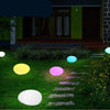 22 * 18 * 12cm LED Luminous Stone Lamp Outdoor Water Lawn Simulation Pebble Lamp Landscape Garden Lighting Decoration Garden Lamp