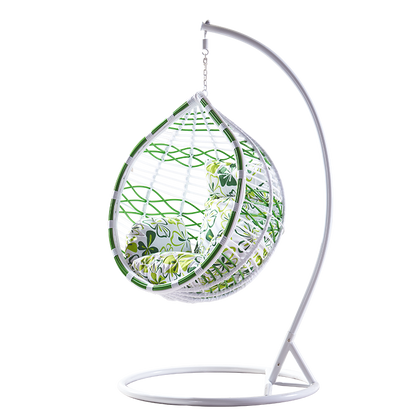 Hanging Chair Indoor Rattan Chair Indoor Hammock Balcony Leisure Chair Lazy Chair Household Rocking Chair Cushion Thickening
