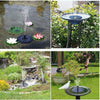 5w Solar Fountain Mini Fountain Solar Water Sprayer Rockery Garden Pond Landscaping Fountain Solar Separation Colorful Lamp