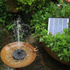 Solar Fountain Fish Pond Rockery Water Landscape Pond Fountain Landscaping Outdoor Courtyard Small Sprinkler Pump 6.5w Solar Fountain Without Battery